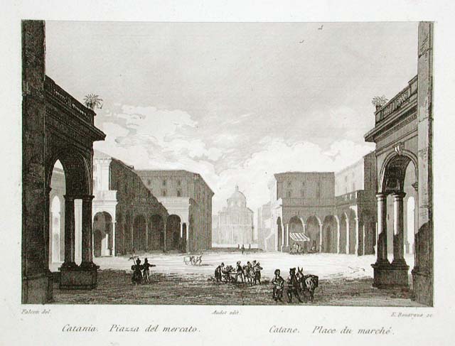 Catania Piazza del Mercato