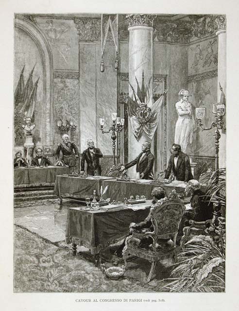 Cavour al congresso di Parigi