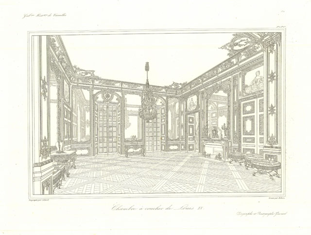 Chambre à coucher de Louis XV