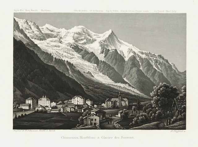 Chamounix Montblanc & Glacier des Bossons