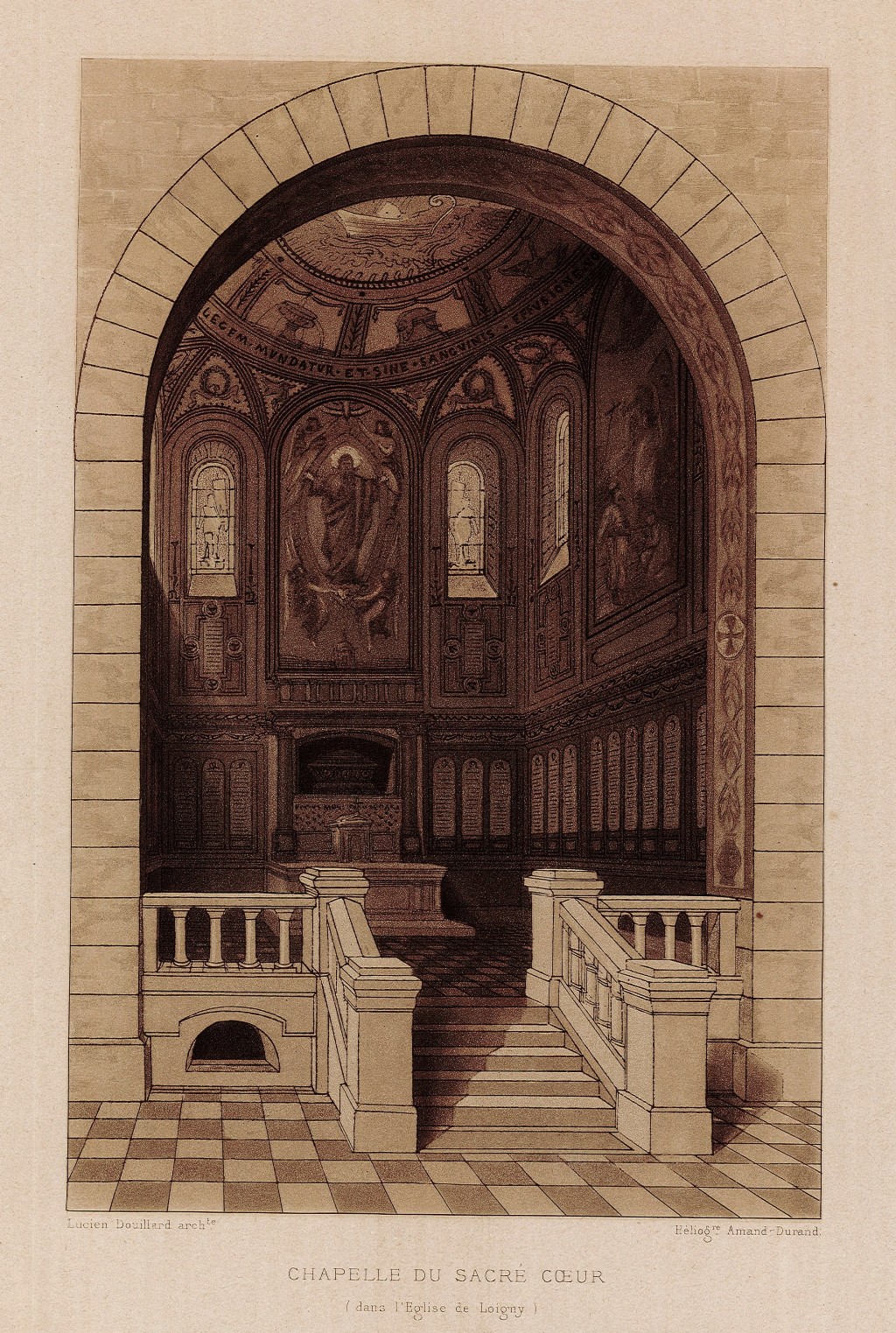 Chapelle du Sacre Coeur (dans l'Eglise de Loigny)