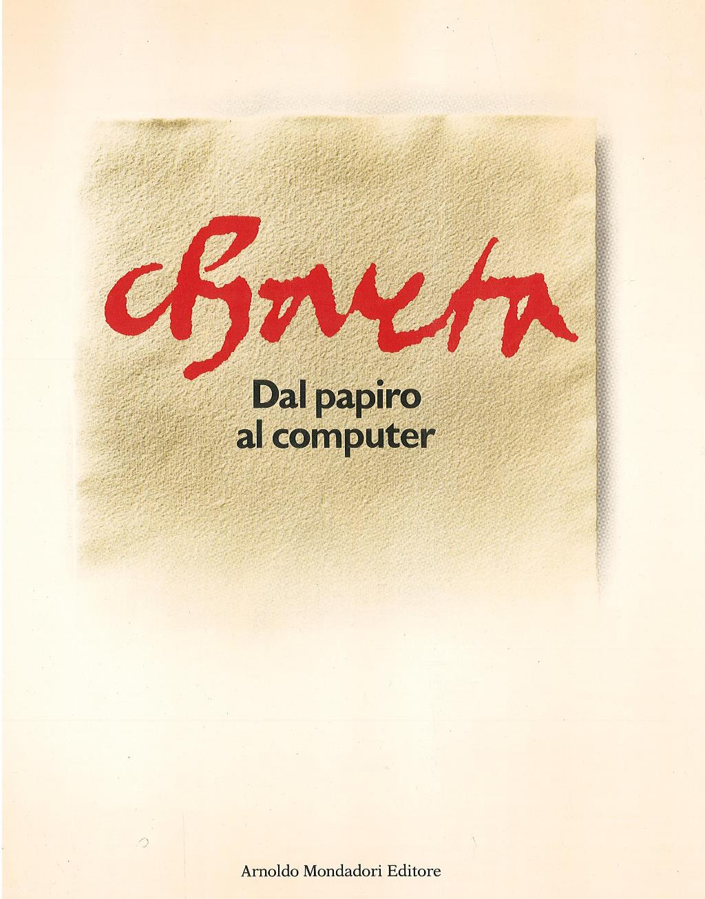 Charta - Dal papiro al computer