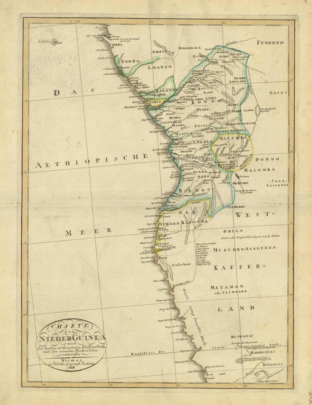 Charte von Nieder Guinea