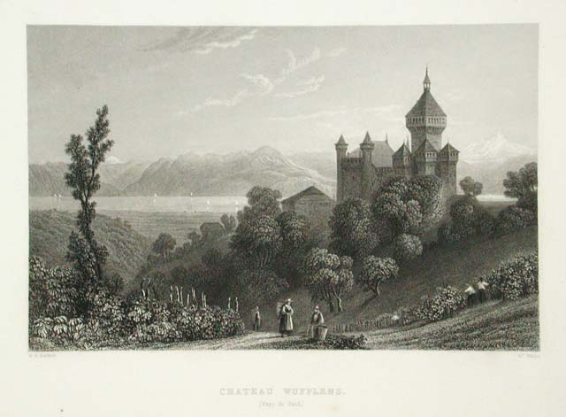 Chateau Wufflens./ (Pays de Vaud)