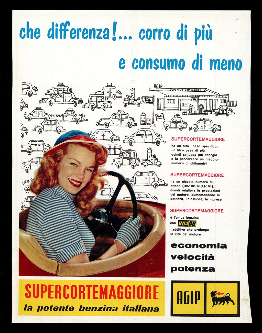 Che differenza!. corro di più e consumo meno. Supercortemaggiore