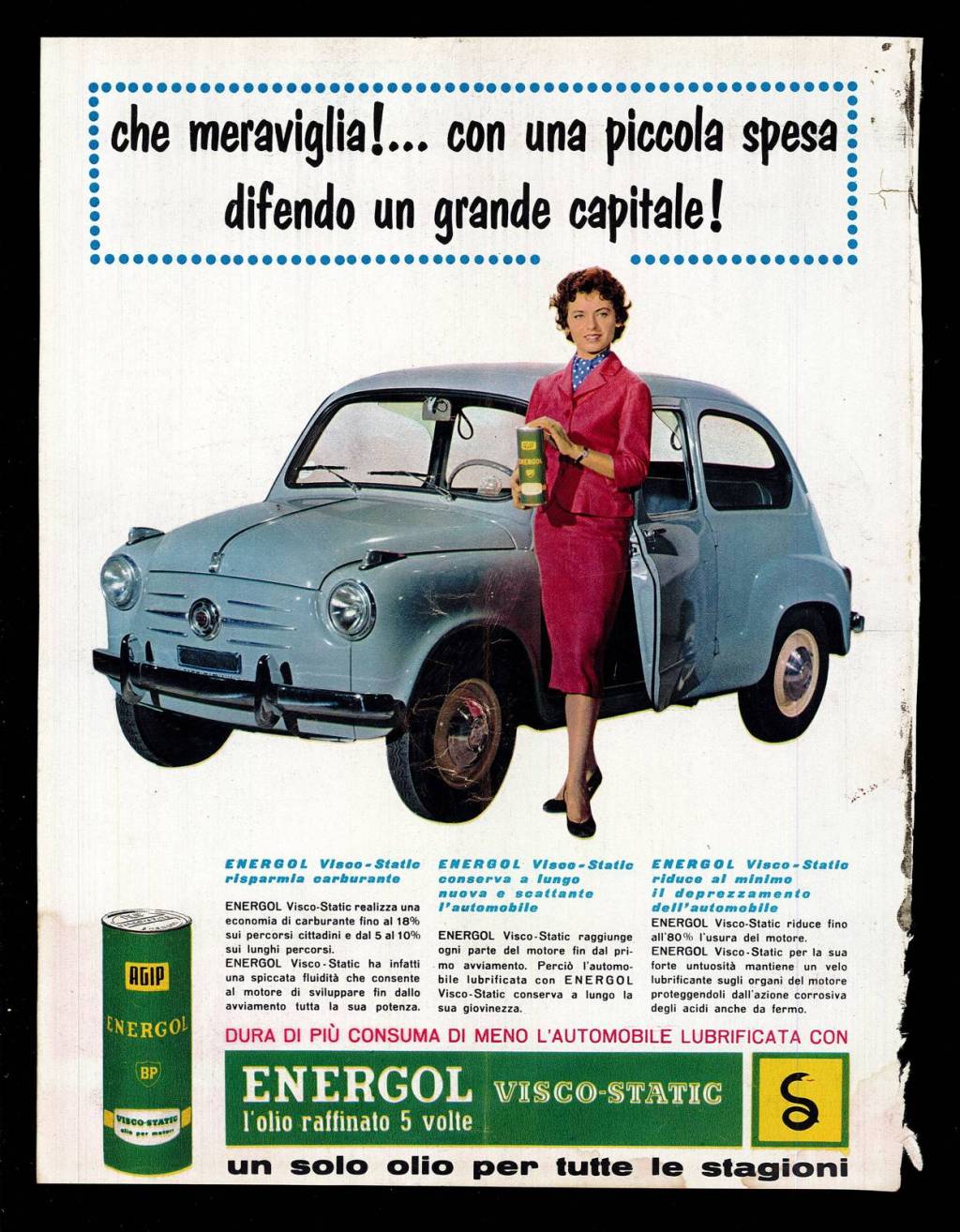 Che meraviglia!. con una piccola spesa difendo un grande capitale! …