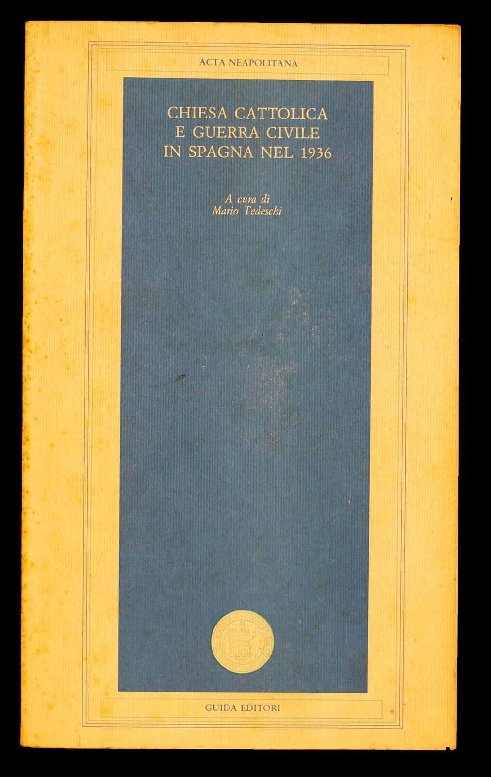 Chiesa cattolica e guerra civile in Spagna nel 1936