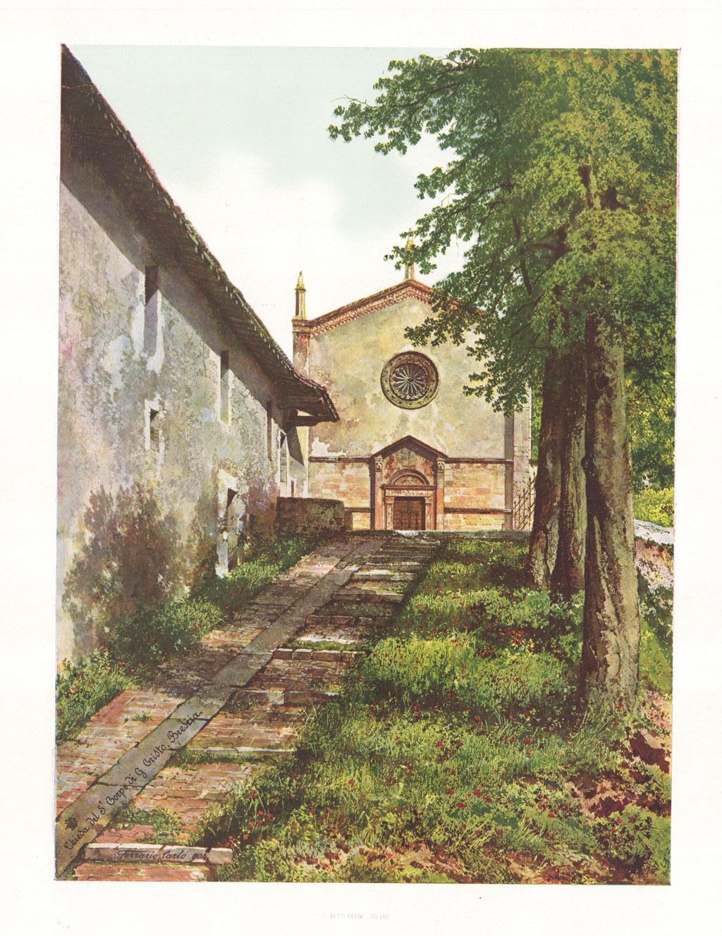 Chiesa del S. Corpo di G. Cristo. Brescia