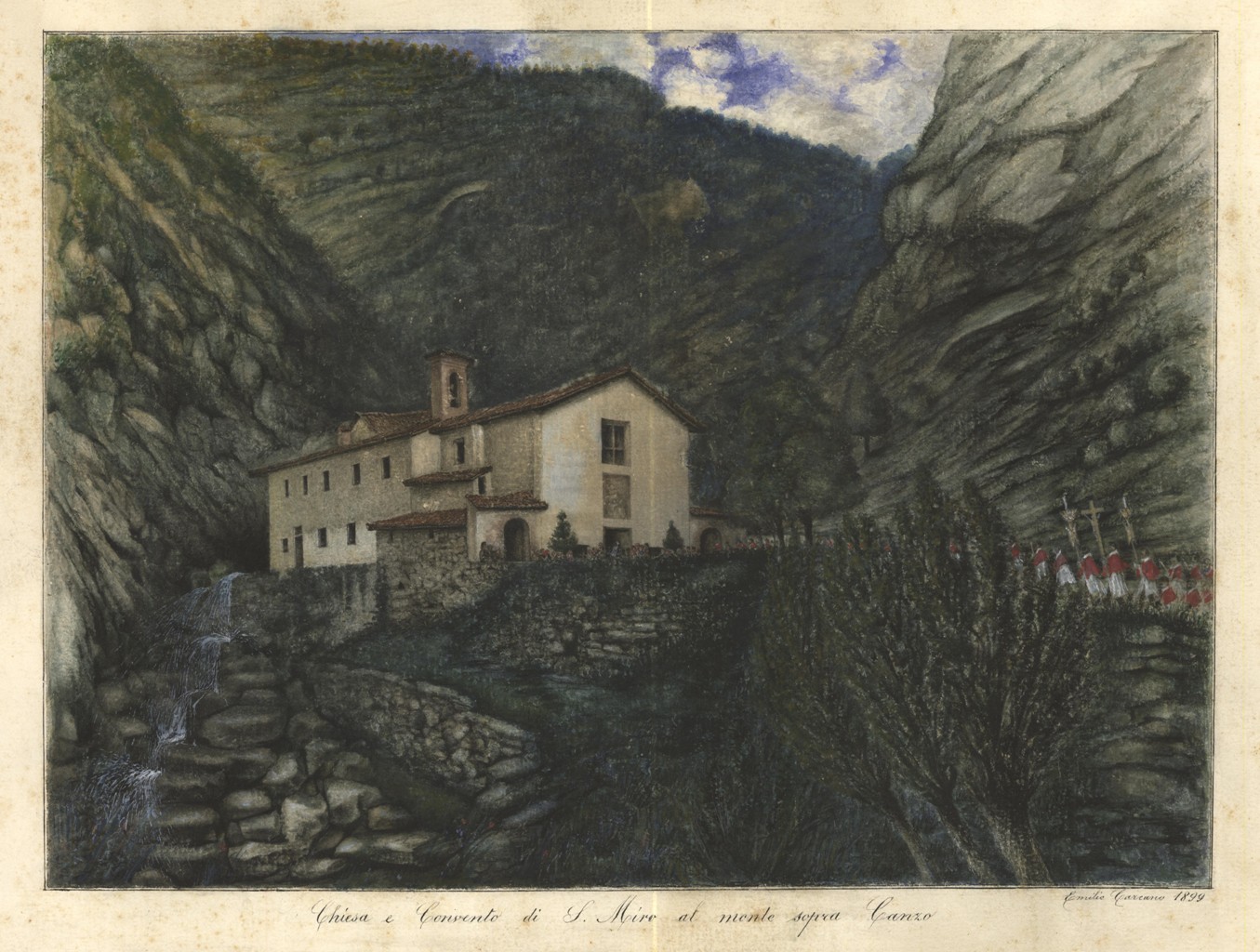 Chiesa e Convento di S. Miro al monte sopra Canzo