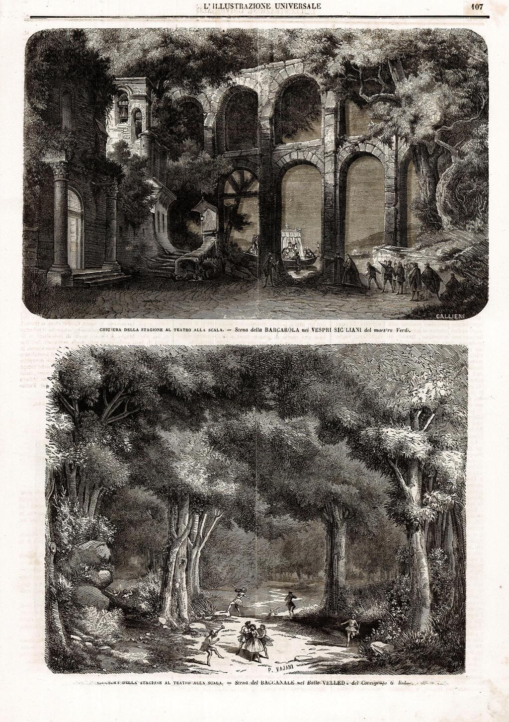 Chiusura della stagione al Teatro della Scala - Scena della …