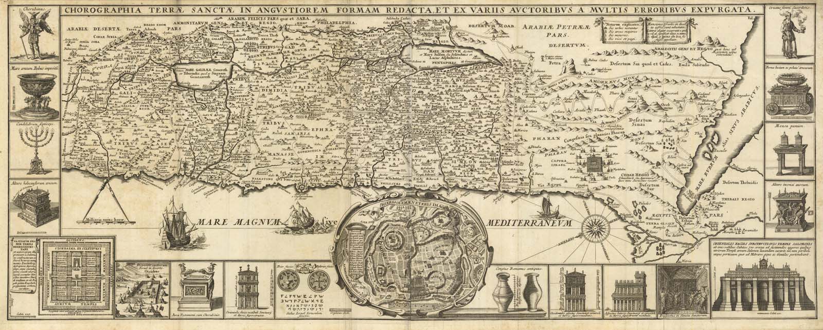 Chorographia Terrae Sanctae in Angustiorem Formam redacta et ex variis …