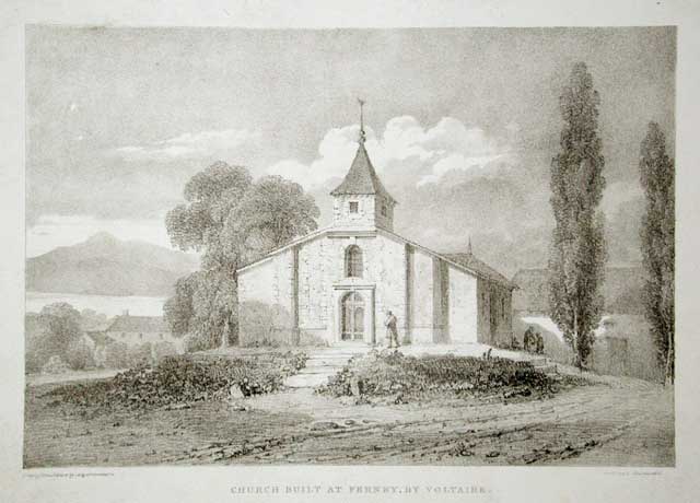 Church built at Ferney, by Voltaire