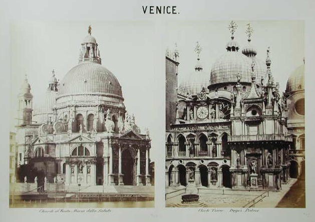 Church of Santa Maria della Salute - Clock Tower Dogés …