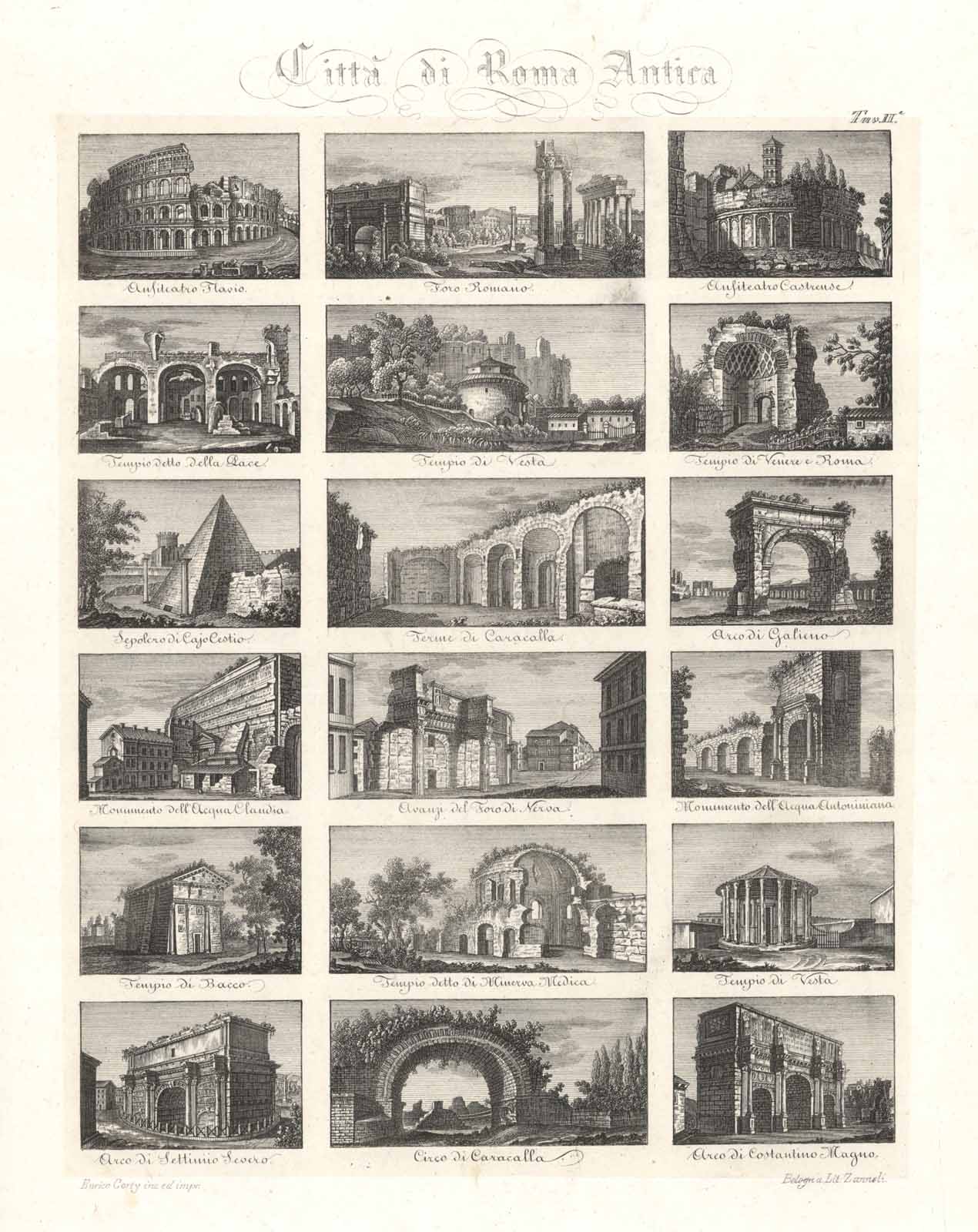 Città di Roma Antica - tav.2