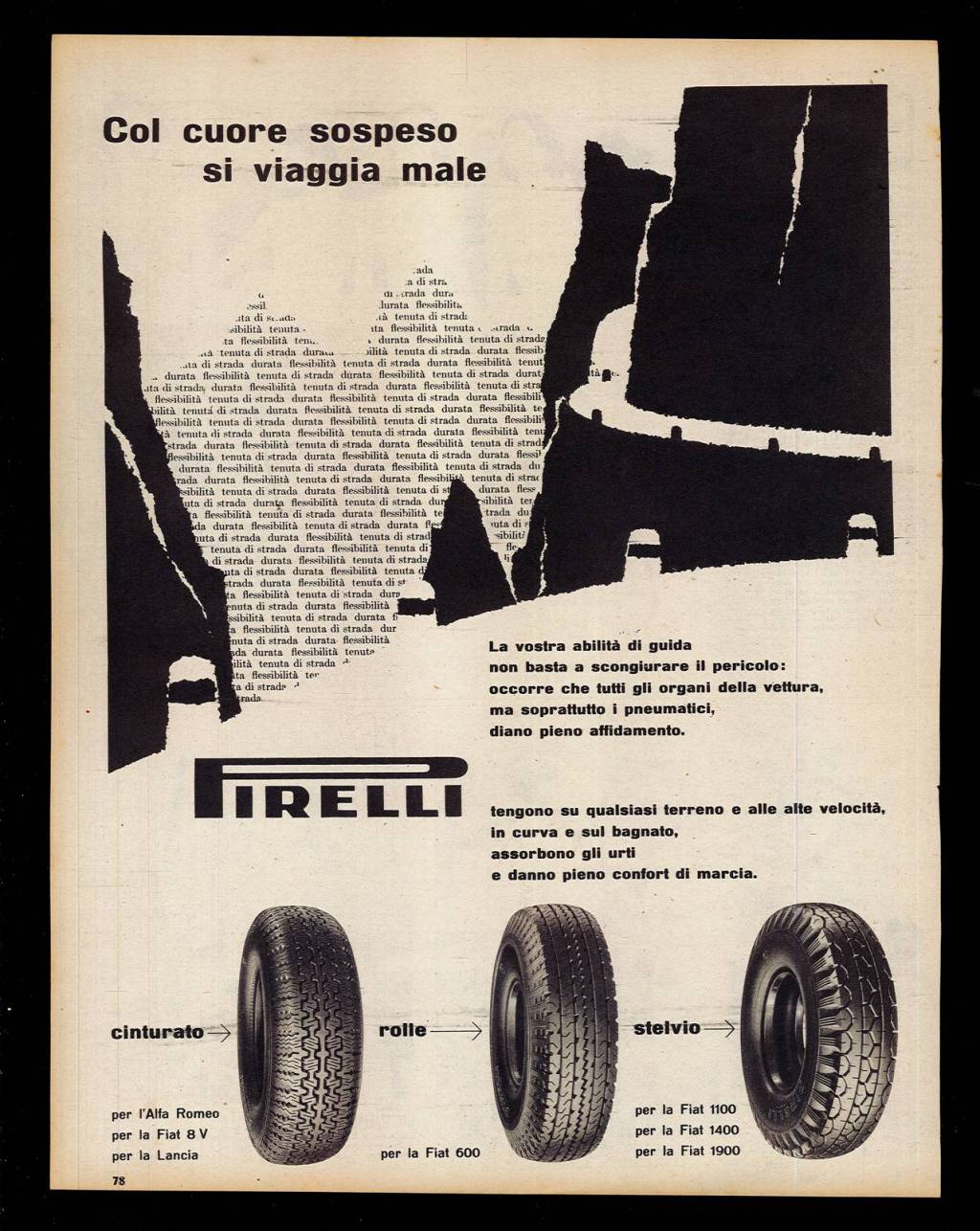 Col cuore sospeso si viaggia male Pirelli