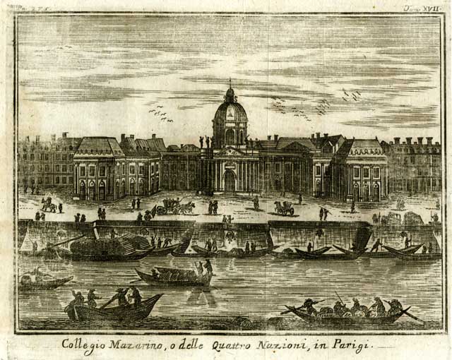 Collegio Mazarino, o delle Quattro Nazioni, in Parigi