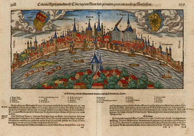 Colonia agrippina / das is / Köln bey den alten …