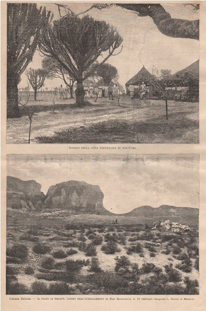 Colonia Eritrea - Il piano di Senafè. Luogo dell’attendamento di …