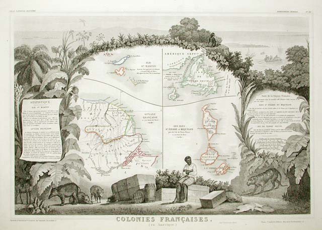 Colonies Francaises / ( en Amerique )