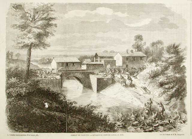 Combat de Palestro - attaque du pont du canal (31 …