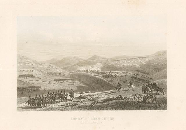 Combat de Somo - Sierra (30 Novembre 1808)