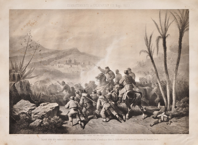 Combattimento di Calatafimi (15 maggio 1860) - Garibaldi irritato dalla …