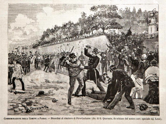 Commemorazione della Comune a Parigi / Disordini al cimitero di …