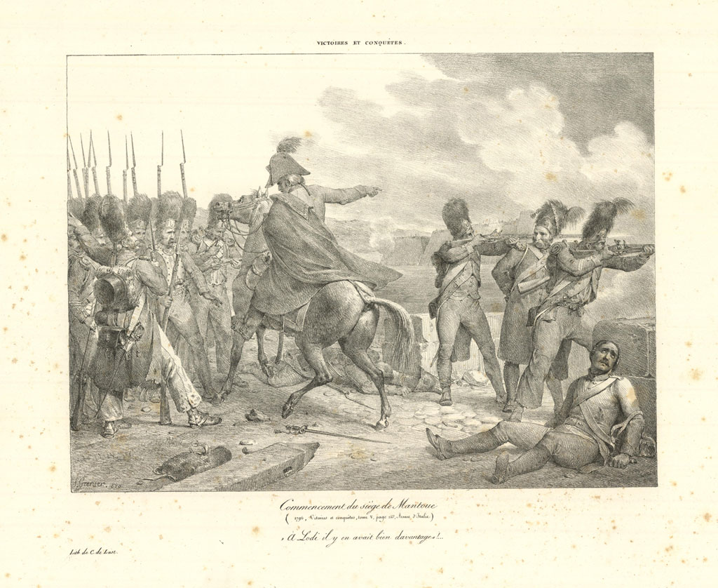 Commencement du siège de Mantoue.