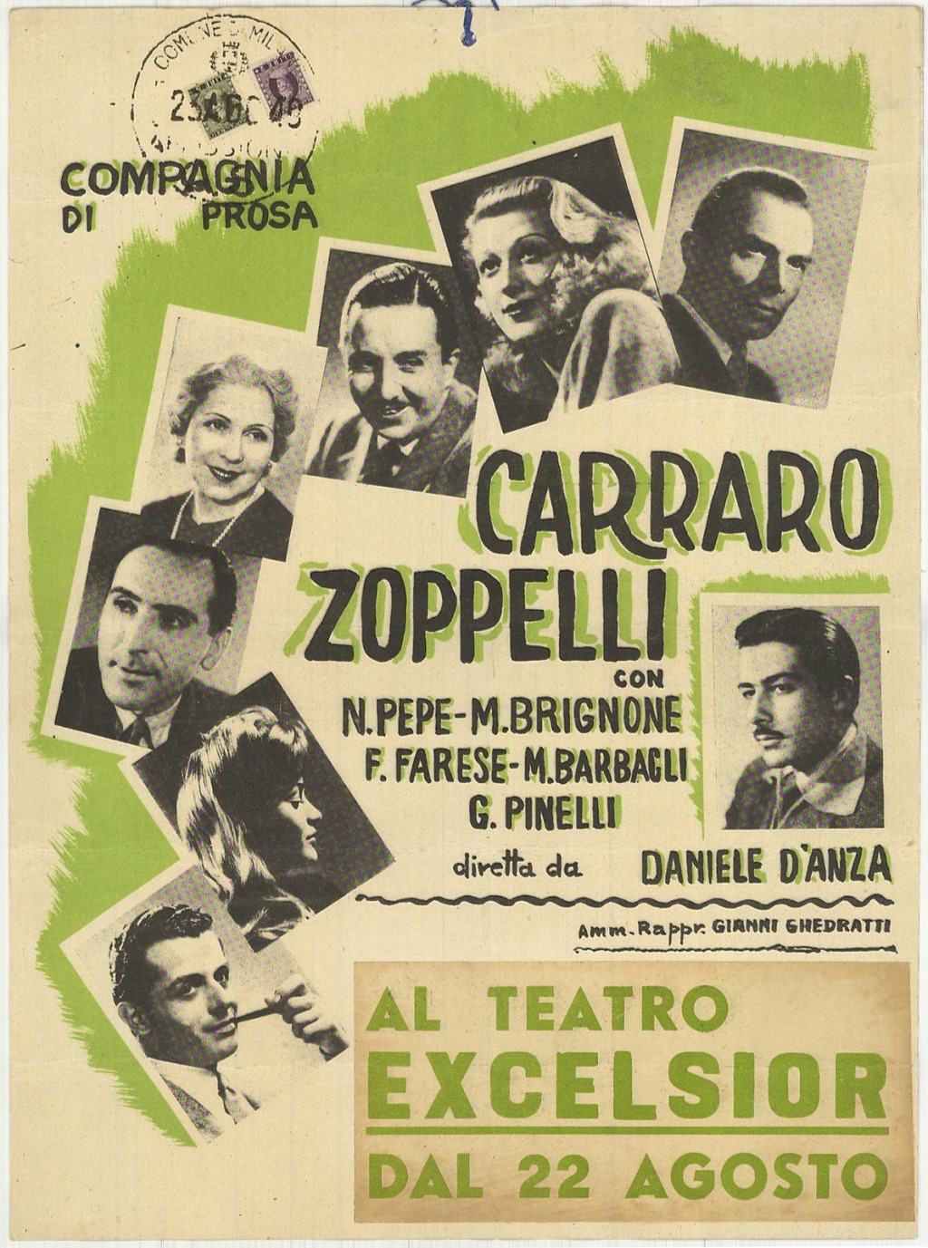 Compagnia di prosa Carraro-Zoppelli