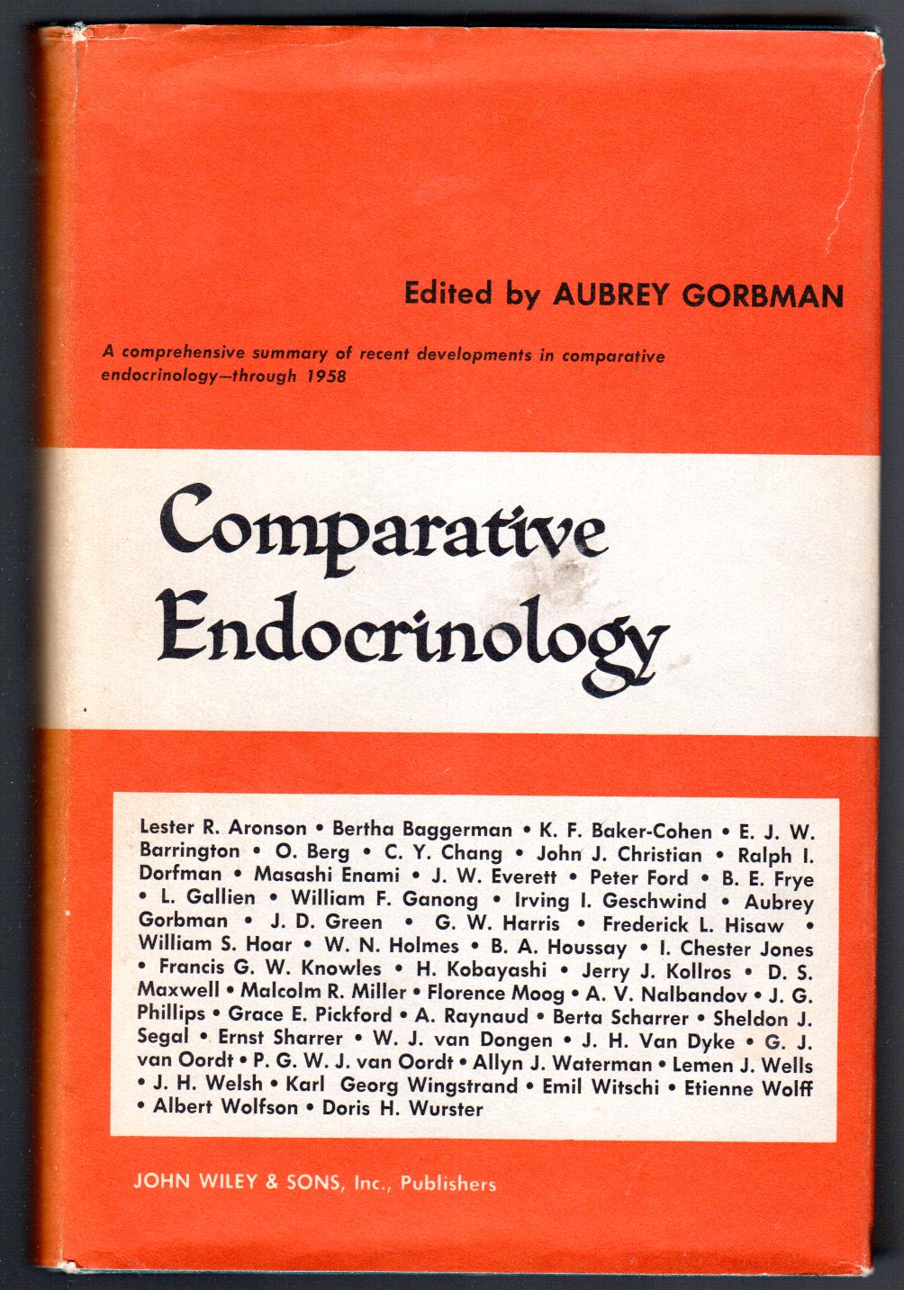 Comparative Endocrinology