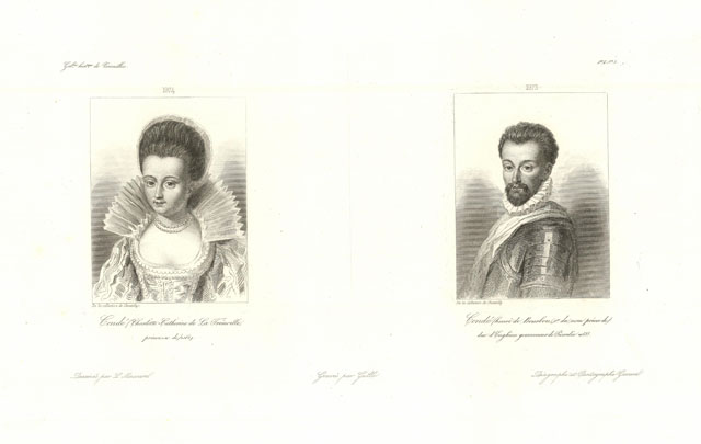 Condé (Charlotte-Catherine de La Tremoille princesse de) . - Condé …