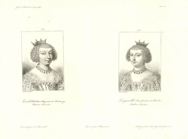 Condé (Charlotte-Marguerite de Montmorency Princesse, . - Longueville (Anne-Geneviere de …