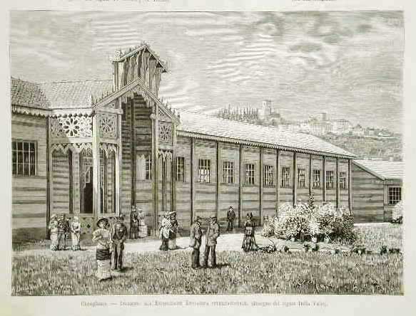 Conegliano - Ingresso all'Esposizione Enologica Internazionale