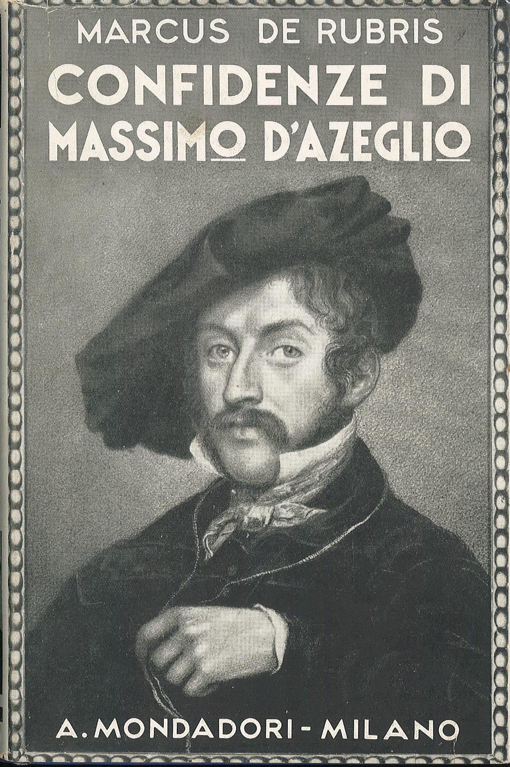Confidenze di Massimo D'Azeglio