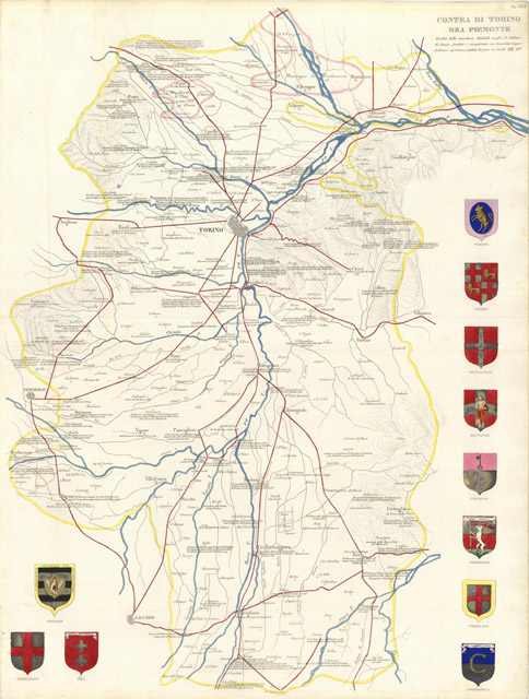 Contea di Torino ora Piemonte,.