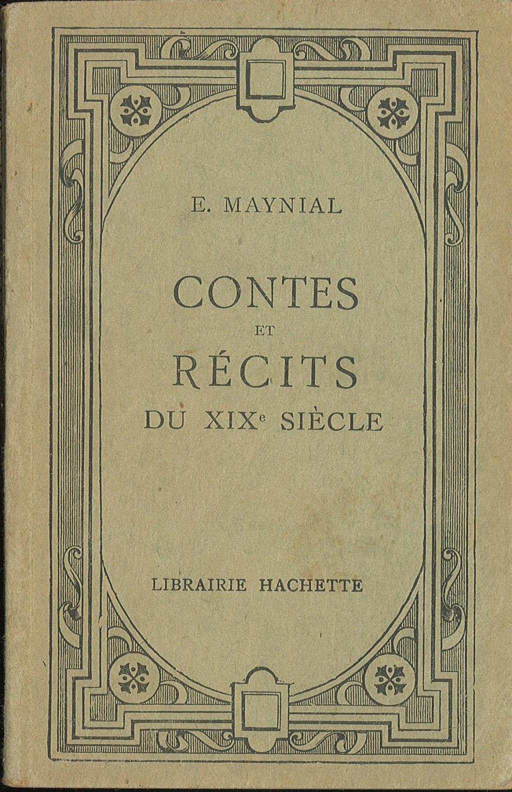 Contes et recits du XIX siecle