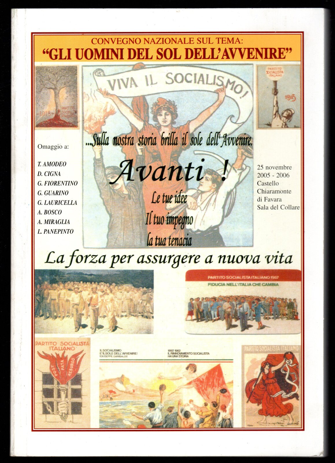 Convegno Nazionale sul tema: Gli uomini del sol dell'avvenire