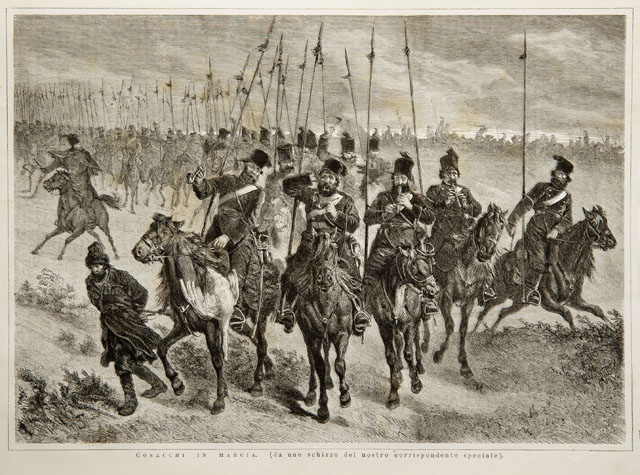 Cosacchi in marcia