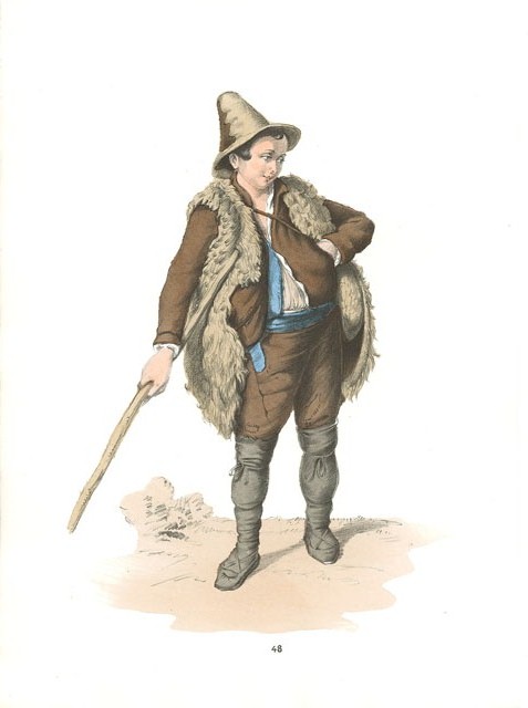 Costume di Pastorello Calabrese (senza titolo)