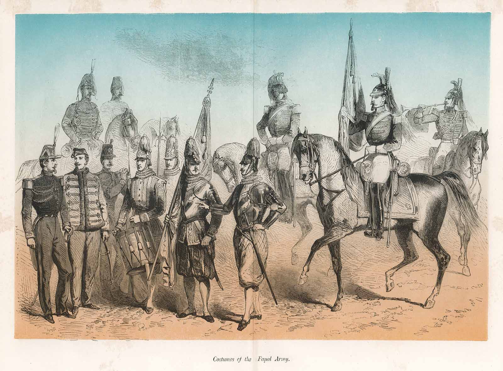 Costumes of the Papal Army