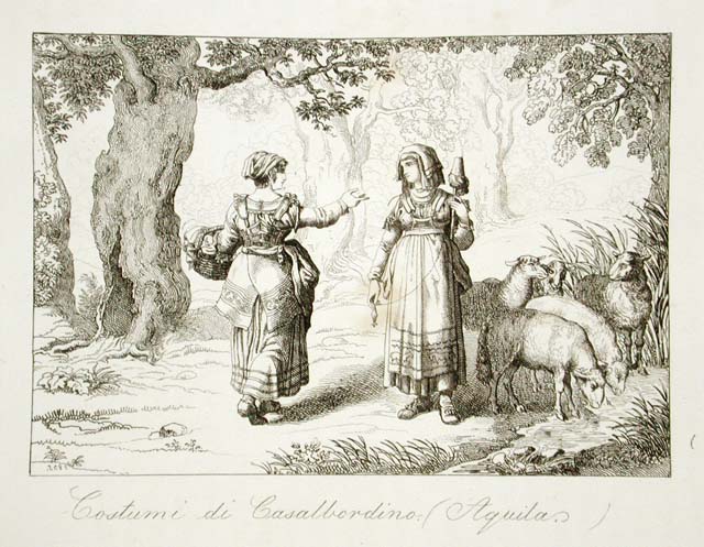 Costumi di Casalbordino (Aquila)