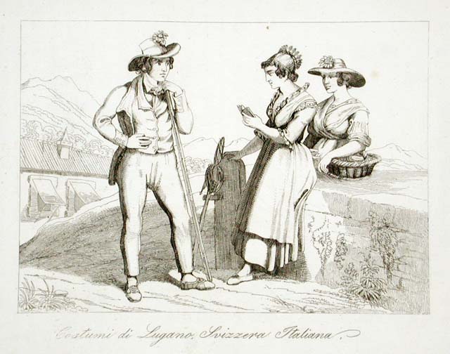 Costumi di Lugano Svizzera Italiana