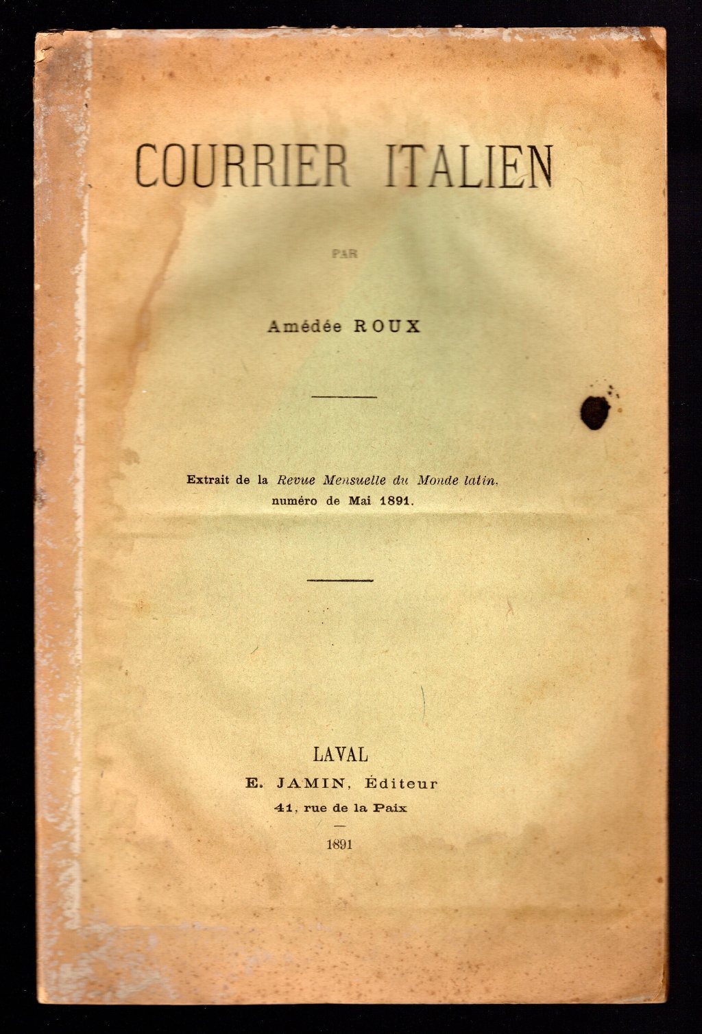 Courrier Italien