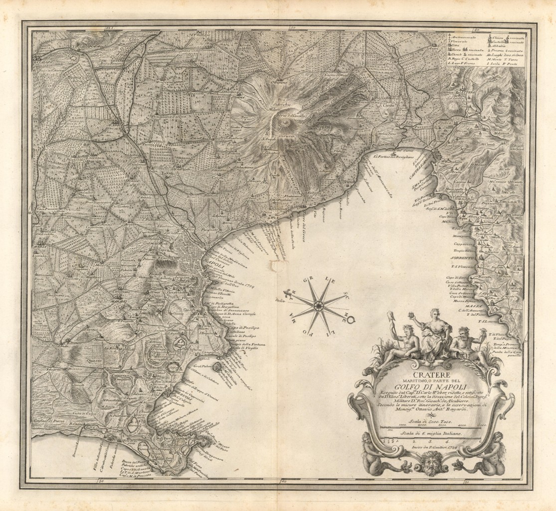 Cratere marittimo, o parte del Golfo di Napoli