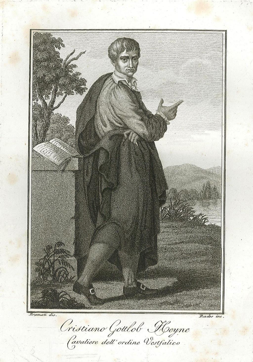 Cristiano Gottlob Heine Cavaliere dell'ordine Vestfalico