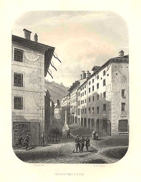 Croix de Ville a Aoste