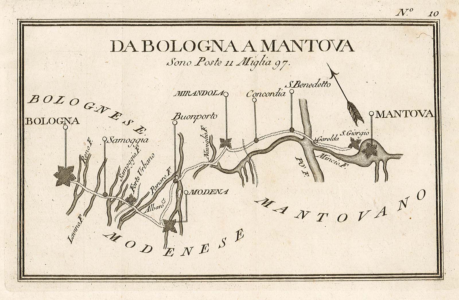 Da Bologna a Mantova