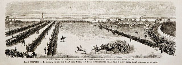 Da S. Stefano.- La rivista tenuta dal Gran Duca Nicola …