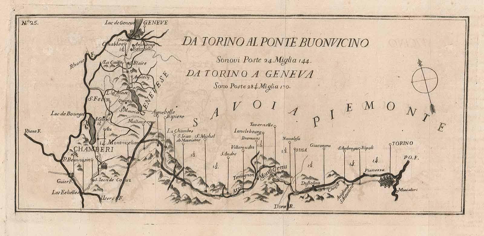 Da Torino al Ponte Buonvicino / da Torino a Geneva