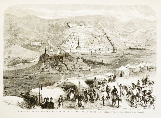 Dal teatro della guerra.- La fortezza di Ars, nella Turchia …